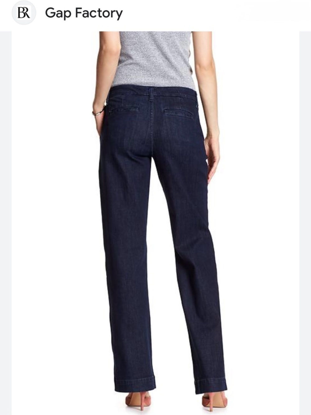 Gap Trouser jeans - size 8 long